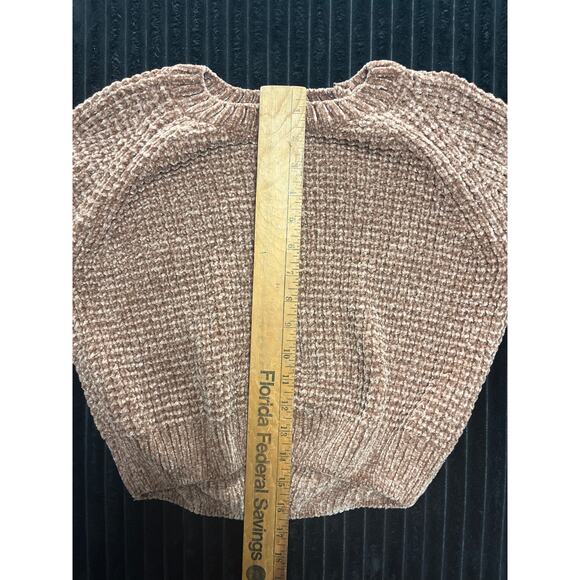 Altar'd State – Women’s – Brown Knit Cropped Sweater – XS - Picture 3 of 4